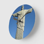 Jesus Christus Runde Wanduhr (Winkel)