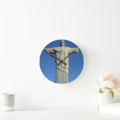 Jesus Christus Runde Wanduhr (Zuhause)