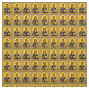 Jesus Christus-Russe-Ikone Stoff