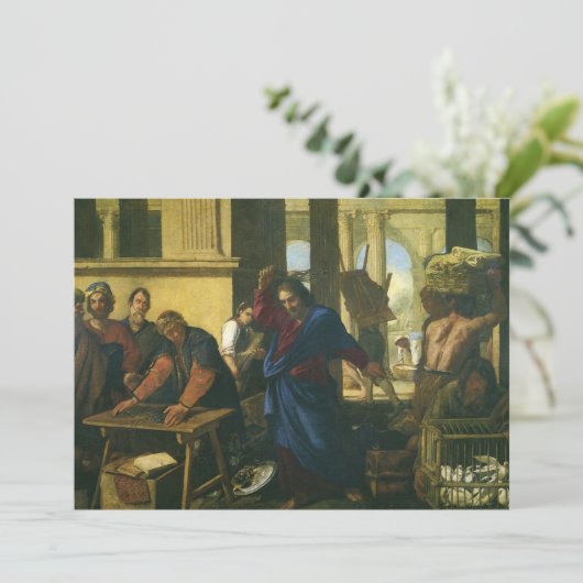 Jesus Christus - Säuberung des Tempels (Stehend Vorderseite)