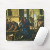 Jesus Christus - Säuberung des Tempels Mousepad (Mit Mouse)