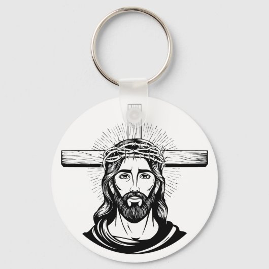 Jesus Christus Schlüsselanhänger (Vorderseite)