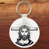 Jesus Christus Schlüsselanhänger (Rückseite)