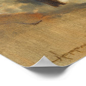 Jesus Christus segnet die Gräber Poster (Ecke)