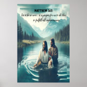 Jesus Christus: Seine Taufreise Poster (Vorne)