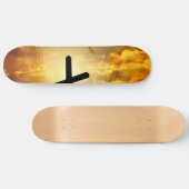 Jesus Christus Selige Jungfrau Mary Dove Calvery Skateboard (Horizontal)