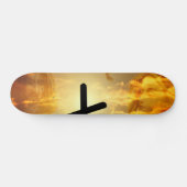 Jesus Christus Selige Jungfrau Mary Dove Calvery Skateboard (Horizontal)