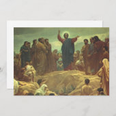 Jesus Christus Sermon auf dem Berg, Vintage Religi (Vorne/Hinten)