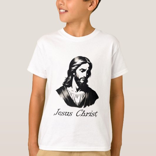 Jesus Christus Silhouette 1 T-Shirt (Vorderseite)