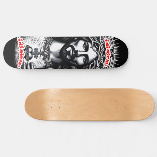 Jesus Christus Skateboard (Horizontal)