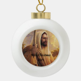 Jesus Christus Sohn Gottes haben Barmherzigkeit Sn Keramik Kugel-Ornament