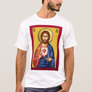 Jesus Christus Sohn Gottes neu rot T-Shirt