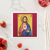 Jesus Christus Sohn Gottes neu Serviette (Beispiel)