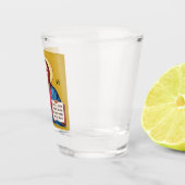 Jesus Christus Sohn Gottes Schnapsglas (Rechts)