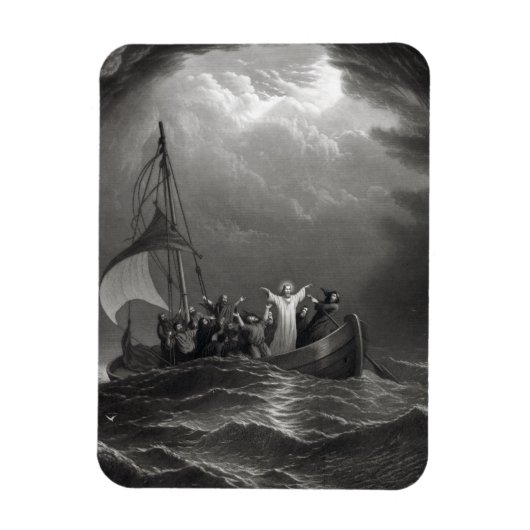 Jesus Christus Stills der Tempest Magnet (Vertikal)
