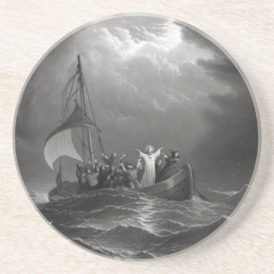 Jesus Christus Stills der Tempest Untersetzer