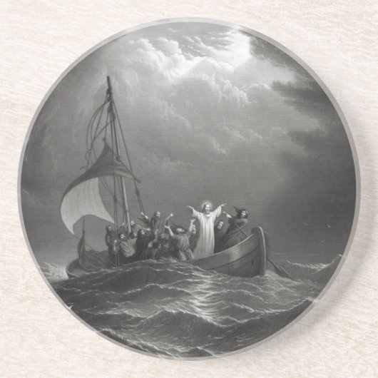 Jesus Christus Stills der Tempest Untersetzer (Vorne)