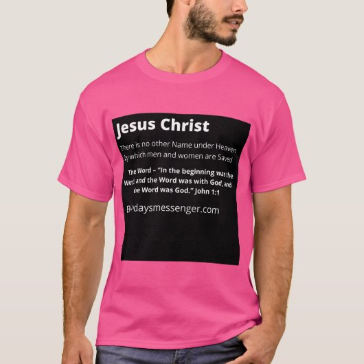 Jesus Christus T-Shirt (Vorderseite)