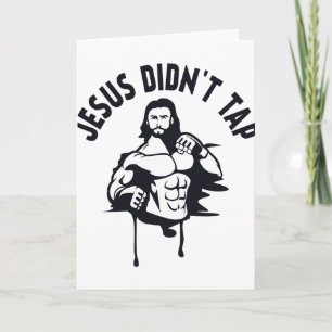 Jesus Christus T-Shirt Jesus hat nicht Tapout Mma  Karte