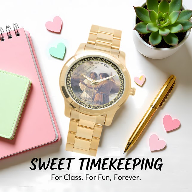 Jesus Christus Taufe Bild eins Armbanduhr (Von Creator hochgeladen)