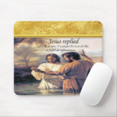 Jesus Christus Taufe Bild eins Mousepad (Mit Mouse)
