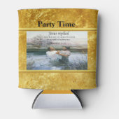 Jesus Christus Taufe Bild zwei Dosenkühler (Vorderseite)