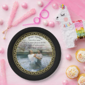 Jesus Christus Taufe Bild zwei Pappteller (Party)