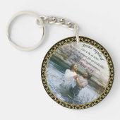Jesus Christus Taufe Bild zwei Schlüsselanhänger (Vorderseite)