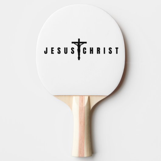 Jesus Christus Tischtennis Schläger (Vorderseite)