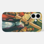 Jesus Christus trägt das Kreuz zu seiner Kreuzigun Case-Mate iPhone Hülle (Rückseite (Horizontal))