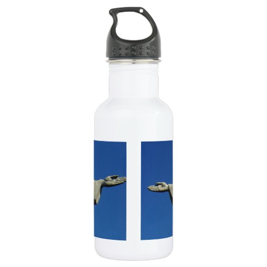 Jesus Christus Trinkflasche (Rückseite)