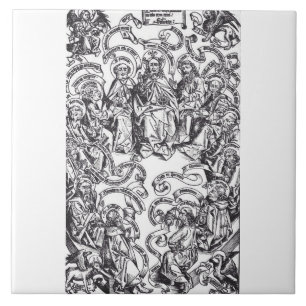 Jesus Christus und 12 Apostel Fliese