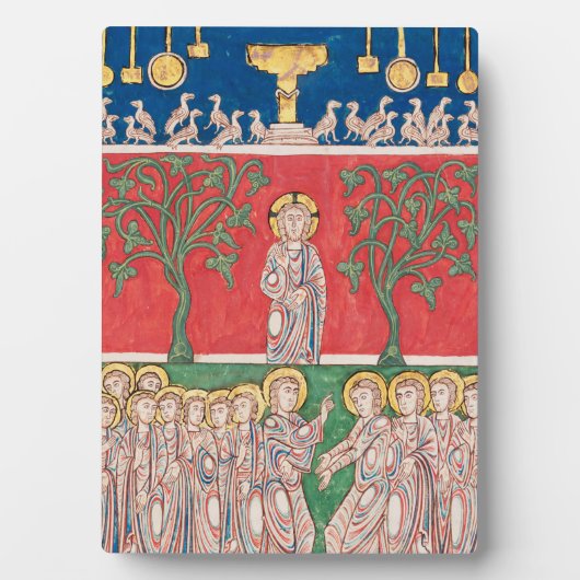 Jesus Christus und 12 Apostel Fotoplatte (Vorderseite)