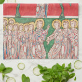 Jesus Christus und 12 Apostel Geschirrtuch (Gefaltet)