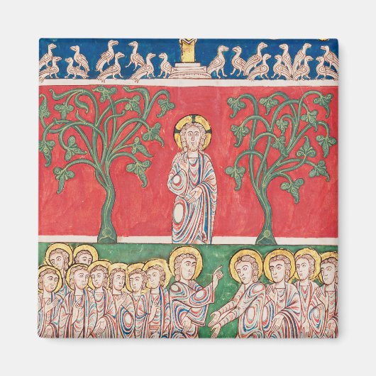 Jesus Christus und 12 Apostel Magnet (Vorne)