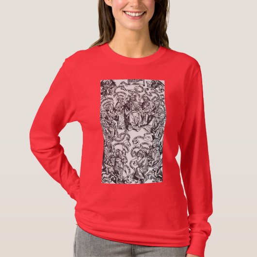 Jesus Christus und 12 Apostel T-Shirt (Vorderseite)