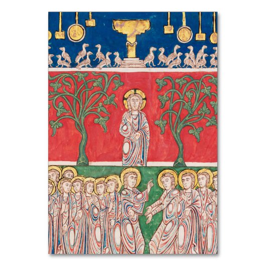 Jesus Christus und 12 Apostel Tischnummer (Vorderseite)