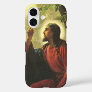 Jesus Christus und der barmherzige Samariter am Br iPhone 16 Hülle