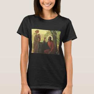 Jesus Christus und der barmherzige Samariter am Br T-Shirt
