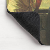 Jesus Christus und der gute Samariter am Brunnen Mousepad (Ecke)