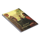 Jesus Christus und der gute Samariter am Brunnen Notizblock (Rechte Seite)