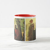 Jesus Christus und der gute Samariter am Brunnen Tasse (Zentrum)