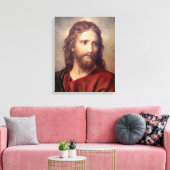 Jesus Christus und der reiche junge Ruler Hoffmann Leinwanddruck (Insitu (Wohnzimmer))