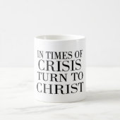 Jesus Christus und Gebet ist für Ärger Kaffeetasse (Mittel)