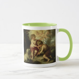 Jesus Christus und Johannes der Taufe Tasse