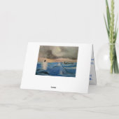 Jesus Christus, unser Lord Gives Us Frieden Karte (Rückseite)