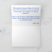 Jesus Christus, unser Lord Gives Us Frieden Karte (Innenseite)