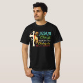Jesus Christus versteckt sich und sucht den Champi T-Shirt (Vorne ganz)