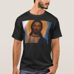 Jesus Christus Vintage handgemalte orthodoxe Ikone T-Shirt