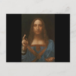 Jesus Christus von Leonardo da Vinci, Schmerz der  Postkarte